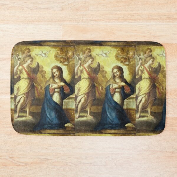 Item preview, Anonymous - Annunciation of Our Lady - 18th Century - Oil On Canvas designed and sold by CrankyOldDude.