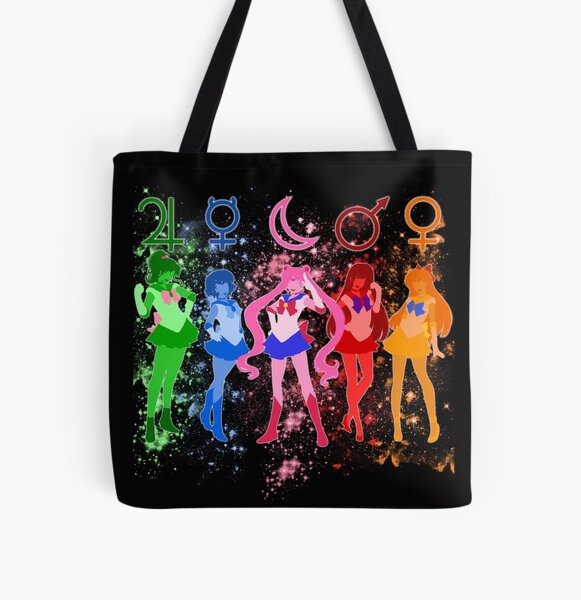 The Inner Senshi All Over Print Tote Bag