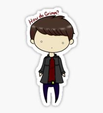 How Do Grimm? Sticker