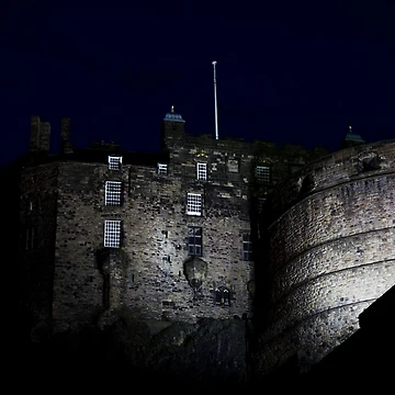 Artwork thumbnail, Edinburgh Castle by Chris Clark