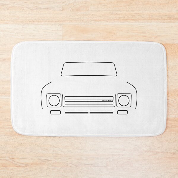 Item preview, IH 4x4 truck 1979 outline graphic (black)  designed and sold by soitwouldseem.