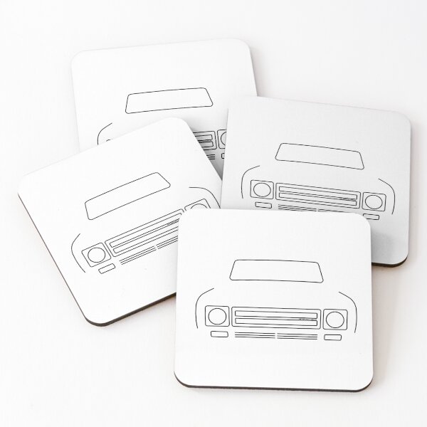 Item preview, IH 4x4 truck 1979 outline graphic (black)  designed and sold by soitwouldseem.