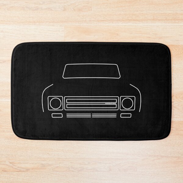 Item preview, IH 4x4 truck 1979 outline graphic (white)  designed and sold by soitwouldseem.