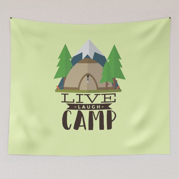 Item preview, Live Laugh Camp  ,Camping Fun designed and sold by FFelder.