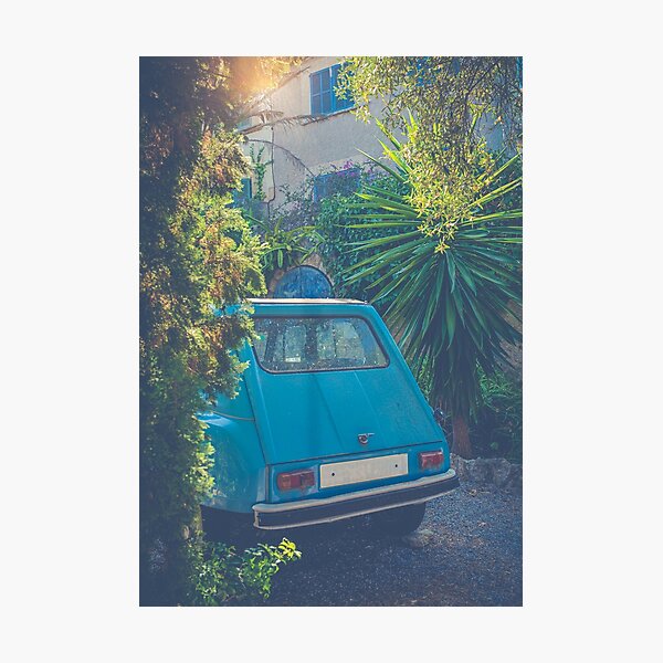 Item preview, Vintage Car Outside A French Chateau designed and sold by mrdoomits.