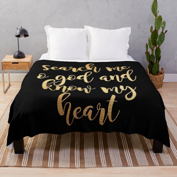 Item preview, Search me o god and know my heart designed and sold by Dhynzz.