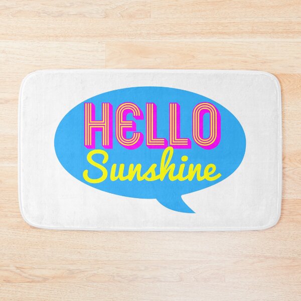 Item preview, Hello Sunshine | Bright Bubble | Positive Mental Attitude - V2 designed and sold by 4wordsmovement.