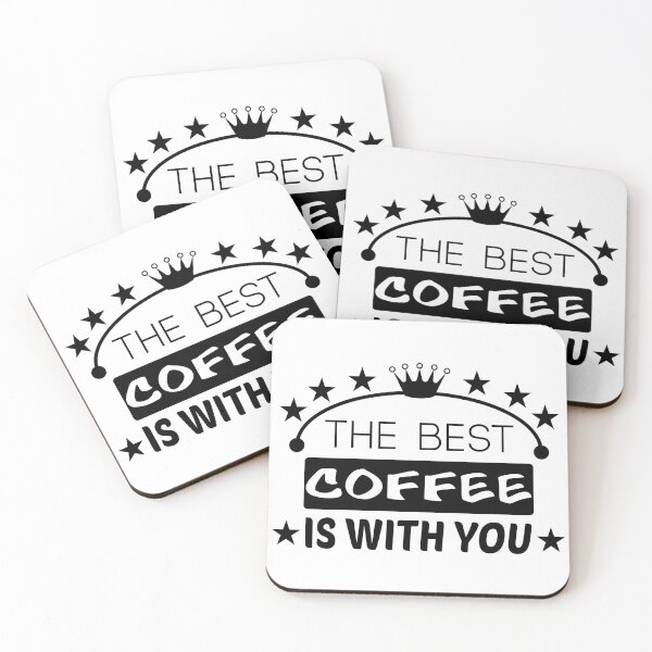 Item preview, The best coffee is with you - Coffee T-Shirt - Love Coffee T-Shirt - Drink Coffee T-shirt designed and sold by Melcu.