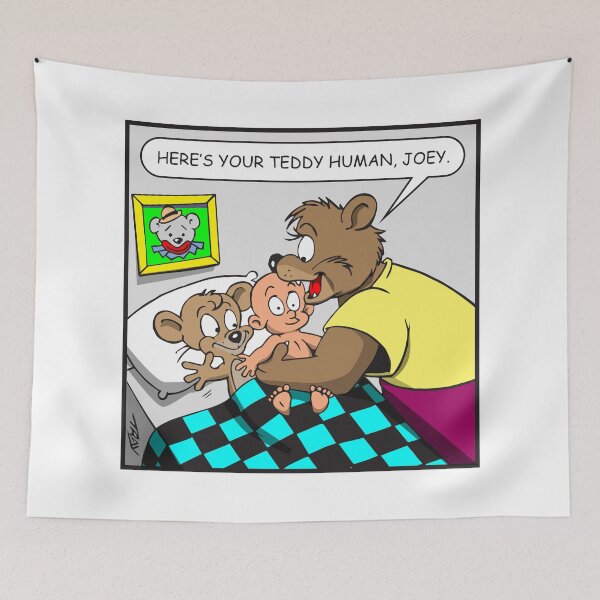 Item preview, Teddy Human designed and sold by wickedcartoons.