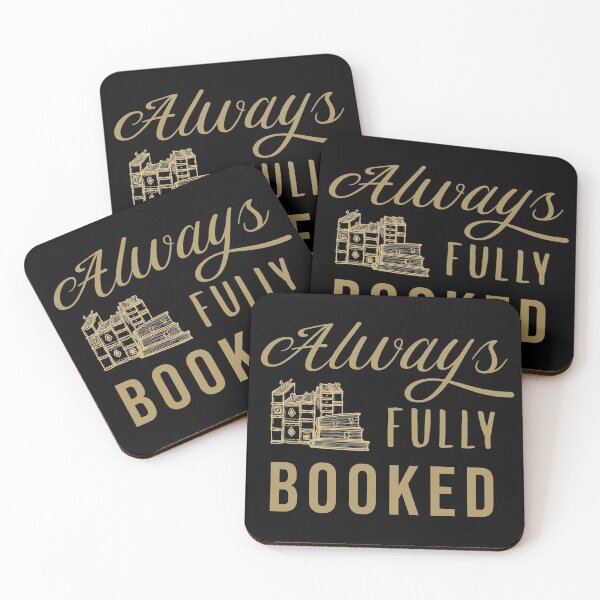 Item preview, Book Quote: Always fully booked in Gold designed and sold by XCIV.