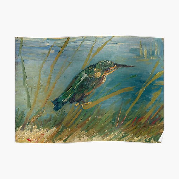 The Kingfisher - Vincent Van Gogh Poster