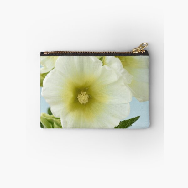 Item preview, Alcea rosea  'Halo White'  Hollyhock  Halo Series designed and sold by Chris Burrows.