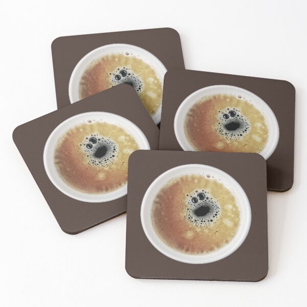Item preview, Coffee Cup Monster Bubbles designed and sold by Retro Futurist.