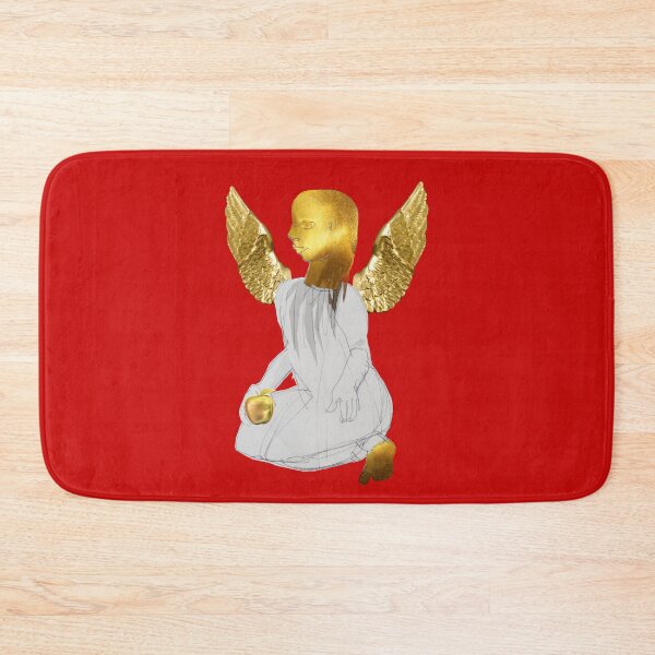 Item preview, The Inducement Angel with Gold Apple (Original Art Drawing by ACCI) designed and sold by VanyssaGraphics.