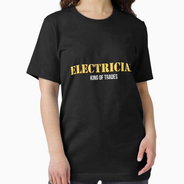 Item preview, Electrician King Of Trades Funny Gift  designed and sold by noirty.