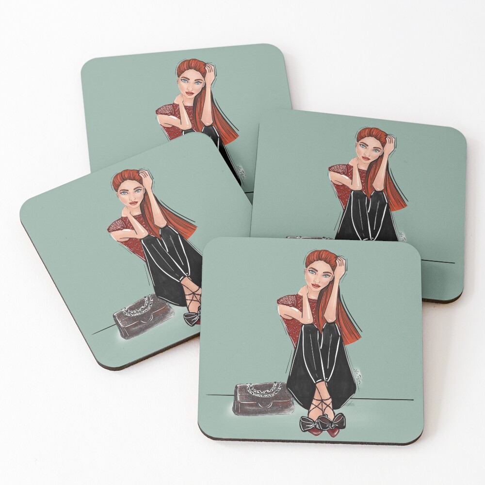 MJ Coasters (Set of 4)