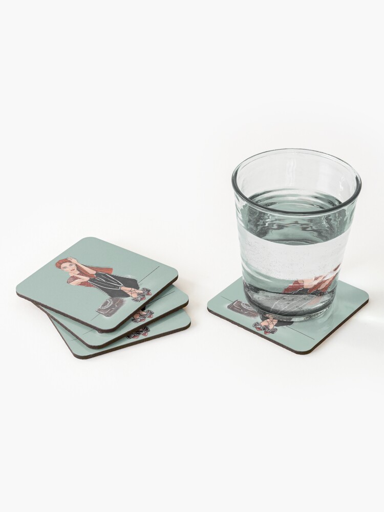 Alternate view of MJ Coasters (Set of 4)