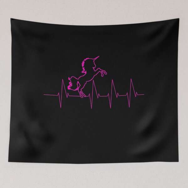 Item preview, Heart Unicorn Heart Rate Monitor designed and sold by kailukask.