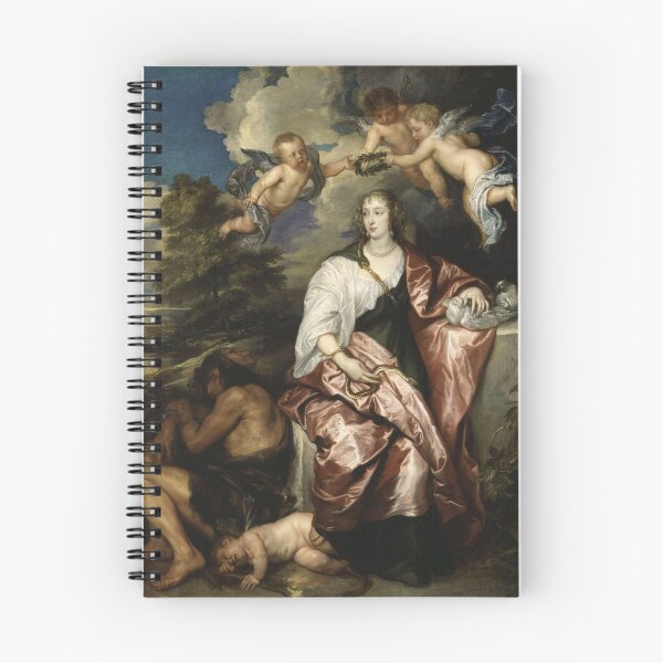 Item preview, Anthony van Dyck - Portrait of Venetia - Circa 1633 - Oil on Canvas designed and sold by CrankyOldDude.