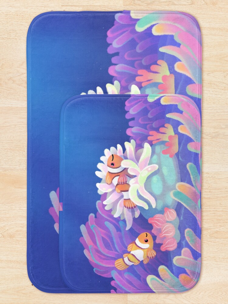 Thumbnail 5 of 6, Bath Mat, Anemone home designed and sold by pikaole.
