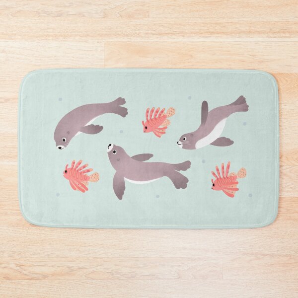 Item preview, Sea lion and Lionfish designed and sold by pikaole.
