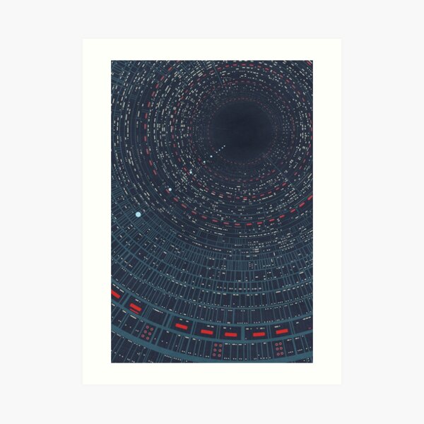 Cloud City airshaft Art Print