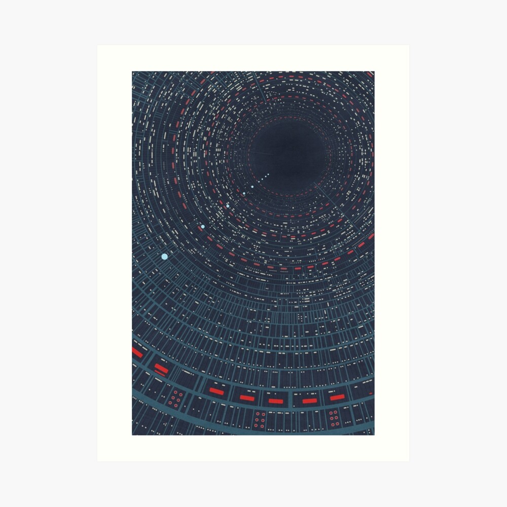 Cloud City airshaft Art Print