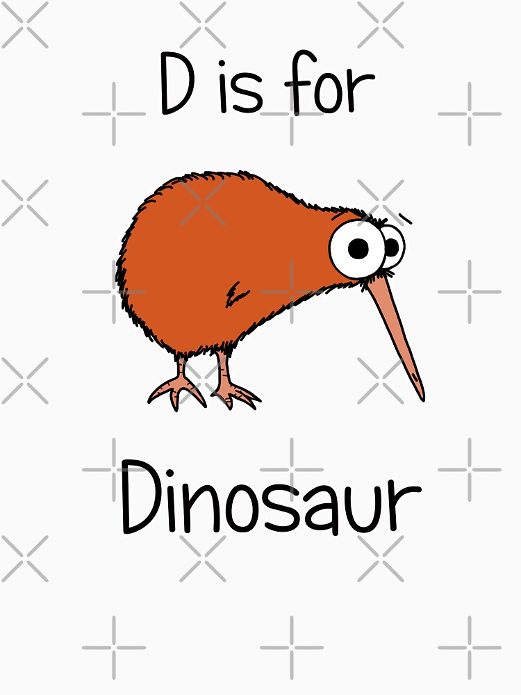 D is for Dinosaur (kiwi) by AdrienneBody
