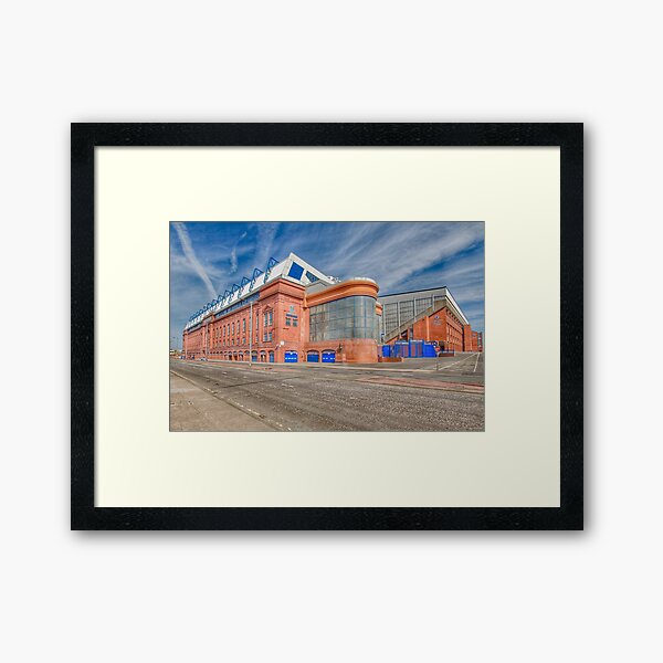Ibrox Stadium Framed Art Print