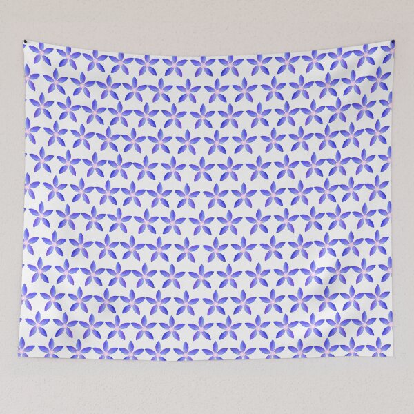 Item preview, Floral geometric pattern designed and sold by Katbydesign.