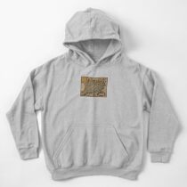 Map of the Principality of Catalonia (1608) Kids Pullover Hoodie