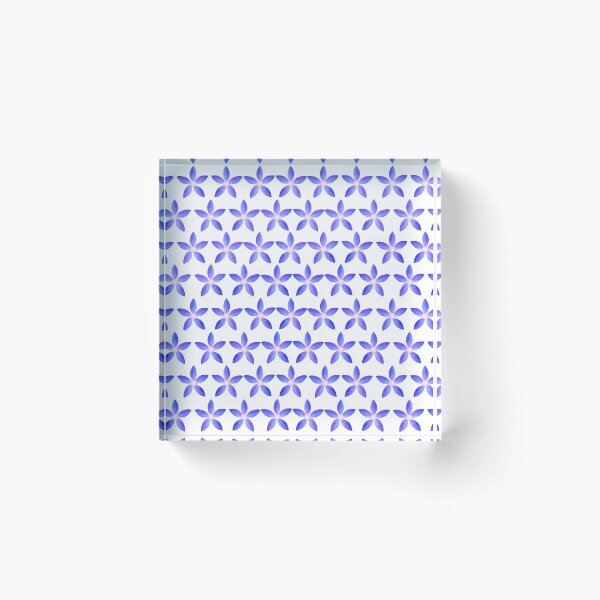 Item preview, Floral geometric pattern designed and sold by Katbydesign.