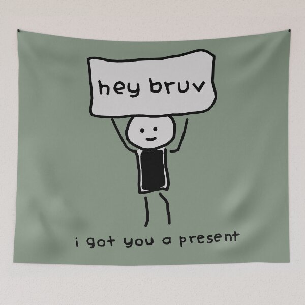 Item preview, hey bruv designed and sold by viCdesign.