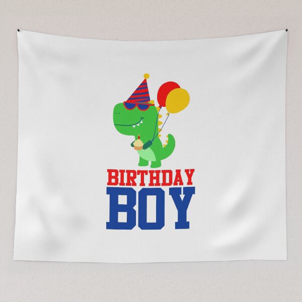 Item preview, Birthday Boy Dino Dinosaur T Rex funny outfit theme party designed and sold by hadleydesigns.
