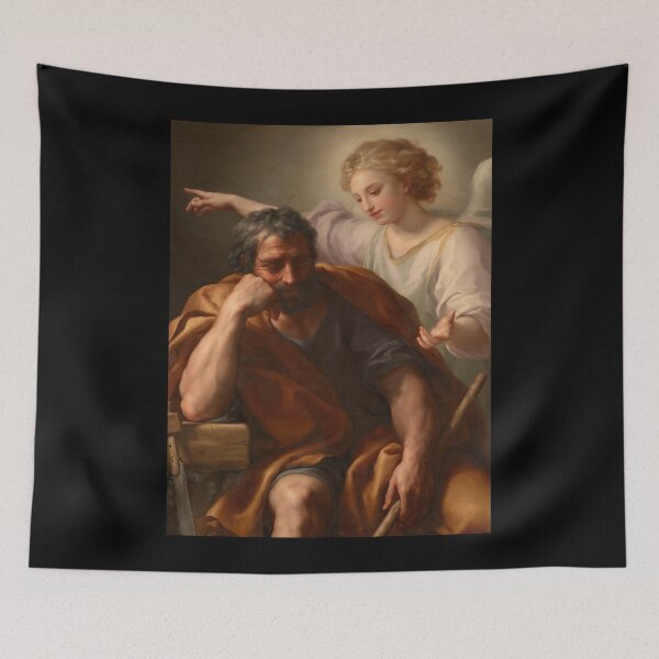 Item preview, Anton Raphael Mengs - Sueño de San José - Circa 1773 - Pintura designed and sold by CrankyOldDude.