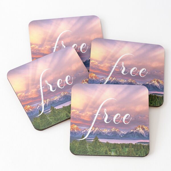 Item preview, Free Mountains Beautiful Landscape designed and sold by BlackCoffeeCake.