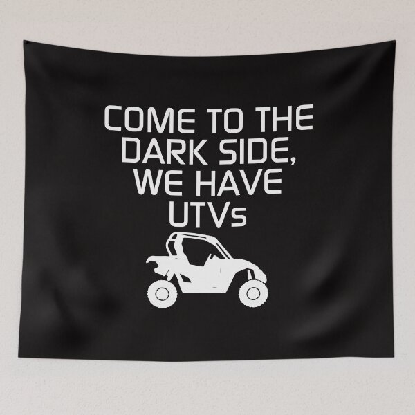 Item preview, Come to the Dark Side We Have UTVs Quads 4 Wheelers Shirt designed and sold by shoutoutshirtco.
