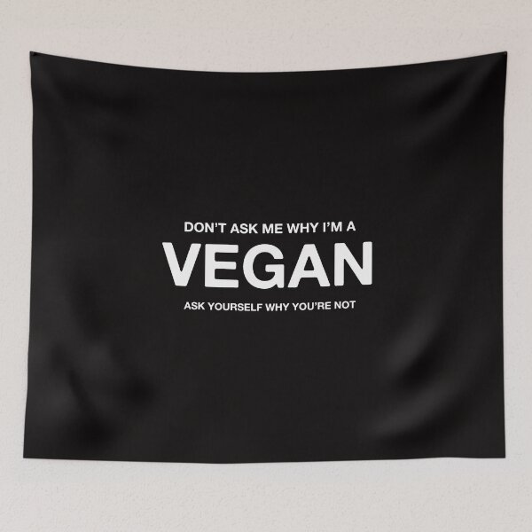 Item preview, Dont Ask Me Why Im a Vegan Ask Yourself Why Youre Not Tee designed and sold by shoutoutshirtco.
