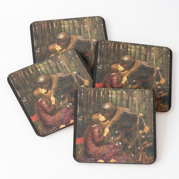 Aperçu de l'œuvre La Belle Dame sans Merci (1893) de JW Waterhouse créée et vendue par knightsydesign.
