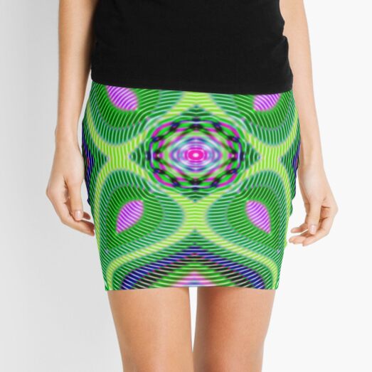 Psychedelic art, Art movement Mini Skirt