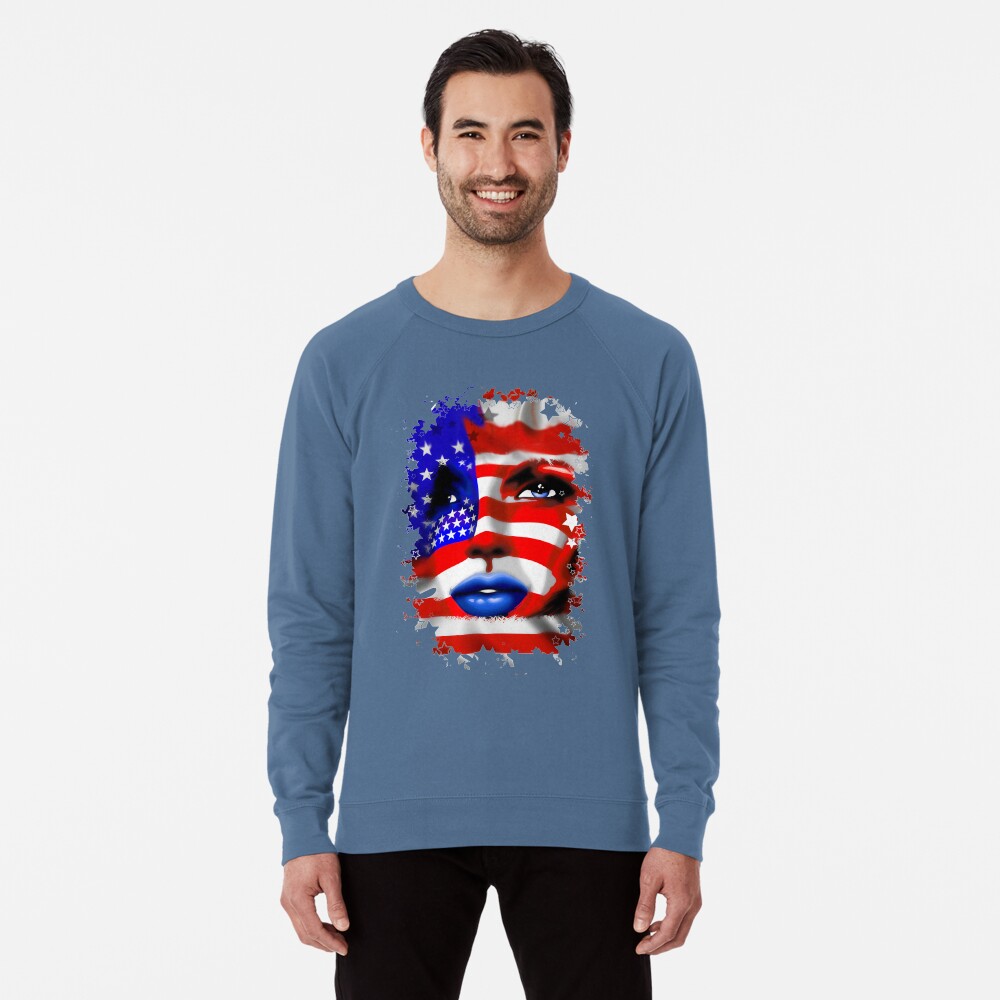 Item preview, Lightweight Sweatshirt designed and sold by BluedarkArt.