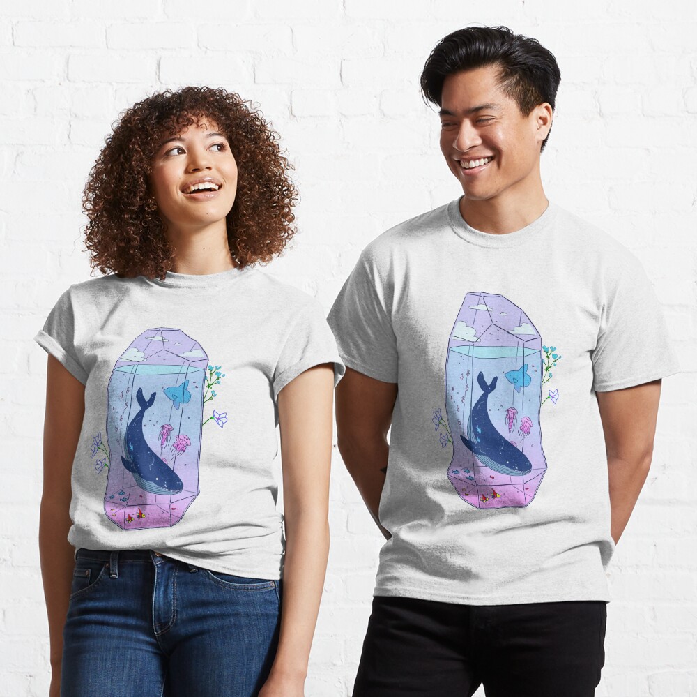 Ballena fantasía Camiseta clásica