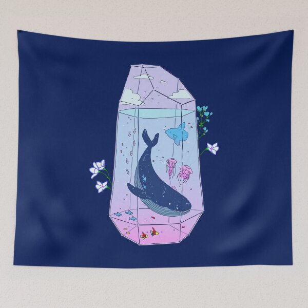 Item preview, Fantasy whale designed and sold by FotoLibreStudio.