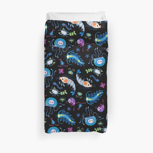 Zooplankton Duvet Cover