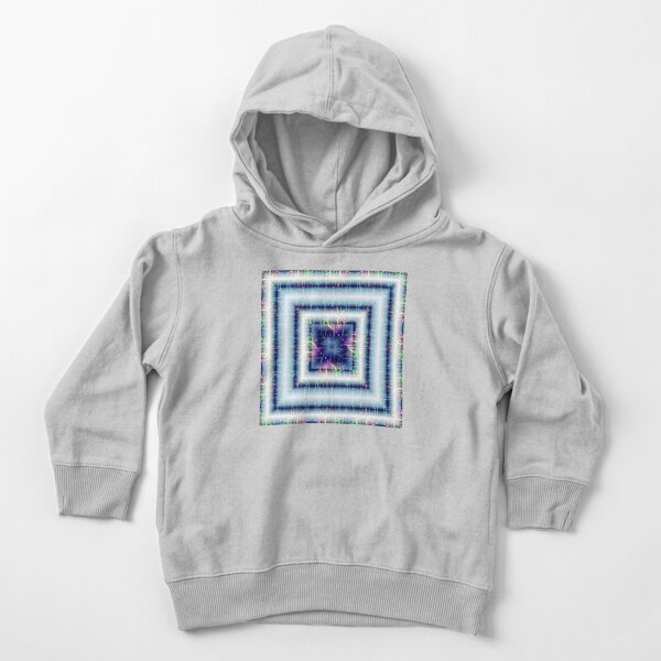 Stay Square In Blue Toddler Pullover Hoodie