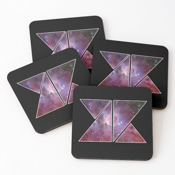 Item preview, KNK Logo (Red-Purple Nebula) designed and sold by hiraethwonders.