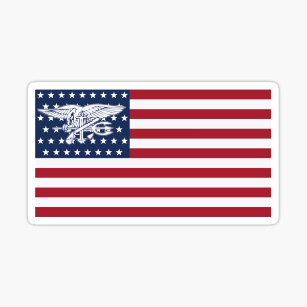 Bandera Navy Seal Pegatina
