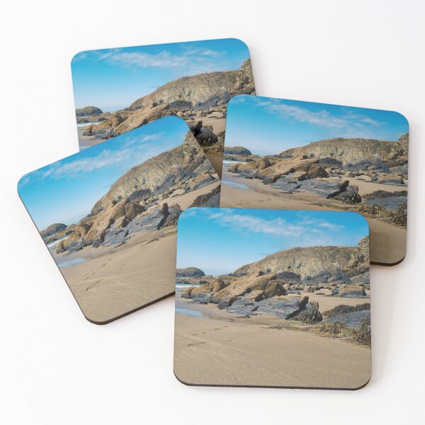 Item preview, Beach & Rocks - Coastal Scenery - Traeth Llyfn designed and sold by Harmony Of The Mind.