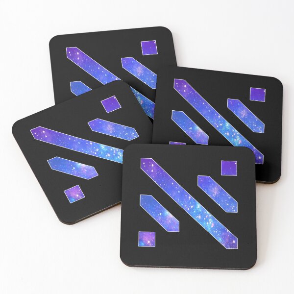 Item preview, NU'EST Logo (blue galaxy) designed and sold by hiraethwonders.