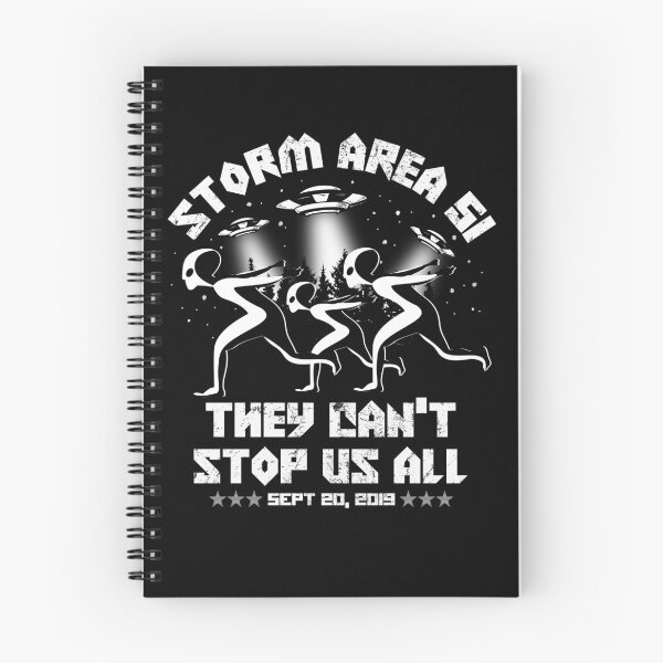 Item preview, Storm Area 51 Shirt - They Can't Stop Us All Aliens Running UFO standing T-shirt Men Women  designed and sold by Dolphin Graphic.